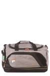 Fila Advantage 19-inch Duffle Bag In Heather/rose Gold