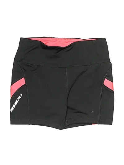 Pre-owned Fila Athletic Shorts In Black