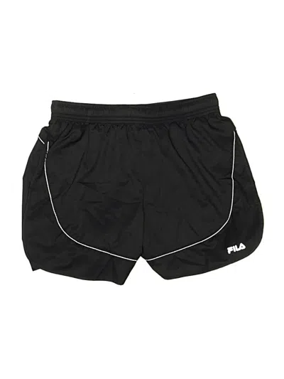 Pre-owned Fila Athletic Shorts In Black