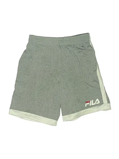 Pre-owned Fila Kids'  Athletic Shorts In Green