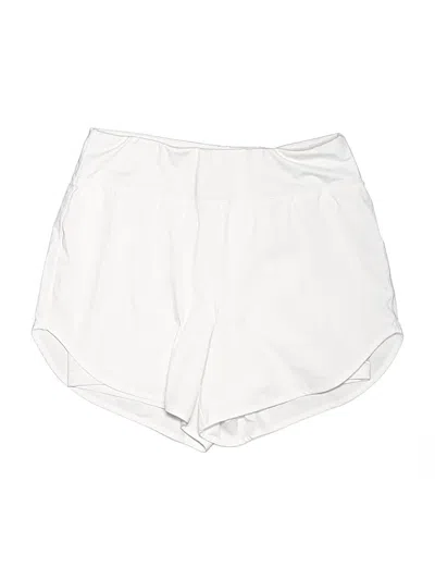 Pre-owned Fila Athletic Shorts In White