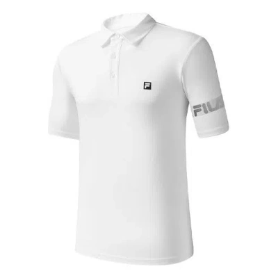 Fila Athletics Professional Sports Polo Shirt White