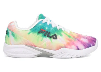 Pre-owned Fila Axilus 2 Energized Tie Dye (women's) Sneakers Inin In Multi