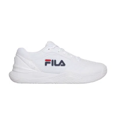 Pre-owned Fila Axilus 3 'white Navy Red' | Men's Size 7
