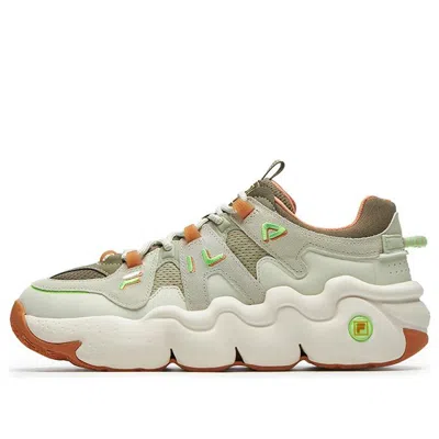 Fila Barricade Low Sneakers 'green White Orange'