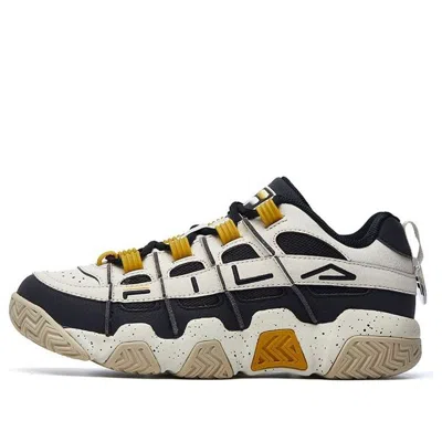 Fila Barricade Low Sneakers 'white Black Yellow'