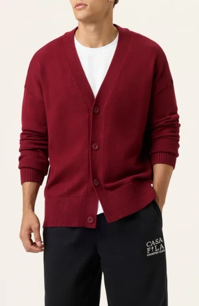 Fila Baseline Cardigan In Syra