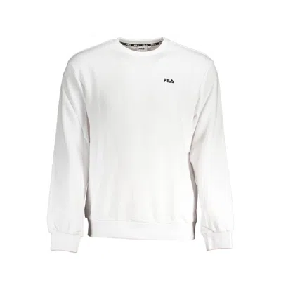 Fila Bianco Cotton Men Sweatshirt In White