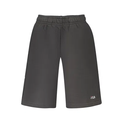 Fila Black Cotton Men's Pants