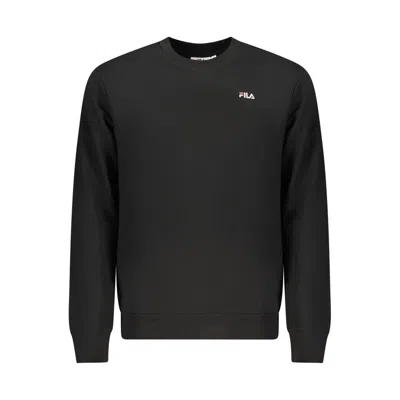 Fila Black Cotton Men Sweatshirt In Gray
