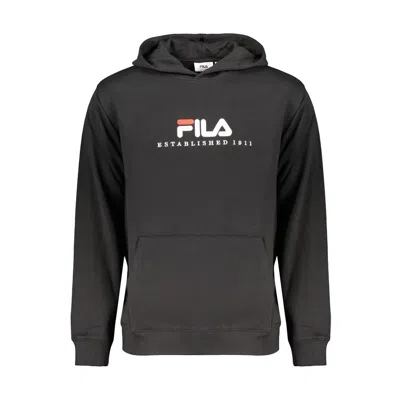 Fila Black Cotton Men's Sweatshirt In Brown