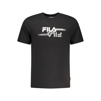Fila Black Cotton Men's T-shirt