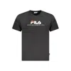 Fila Black Cotton Unisex T-shirt