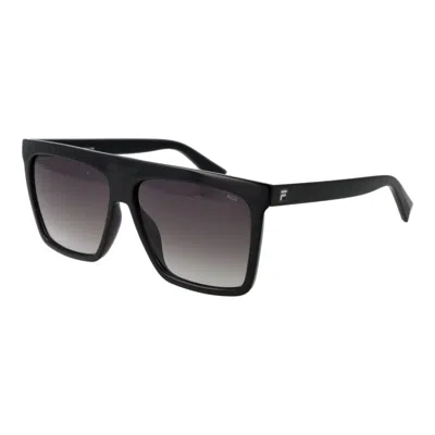 Fila Black Plastic Sunglasses