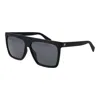 Fila Black Plastic Sunglasses In Black
