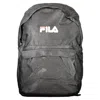Fila Black Polyester Men Backpack In Gray