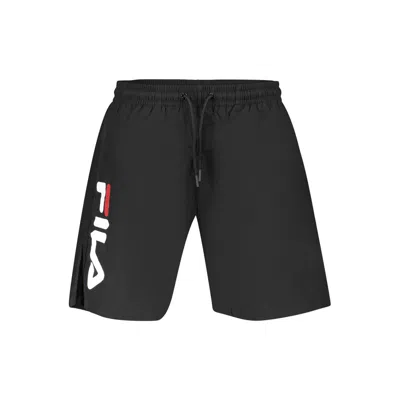 Fila Black Polyester Men's Swimwear