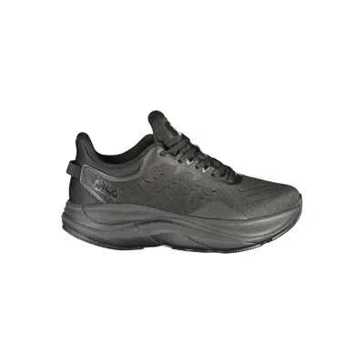 Fila Black Polyester Women Sneaker In Gray