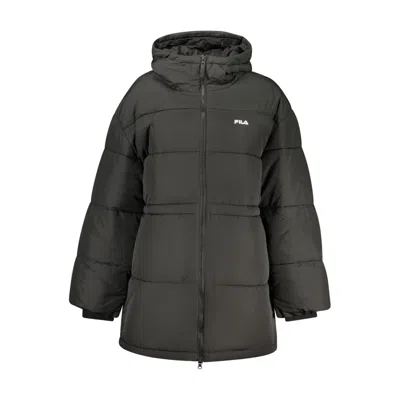 FILA FILA BLACK POLYESTER WOMEN WOMEN'S JACKET
