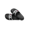 Fila Black Polyethylene Men Men's Sandal In Black