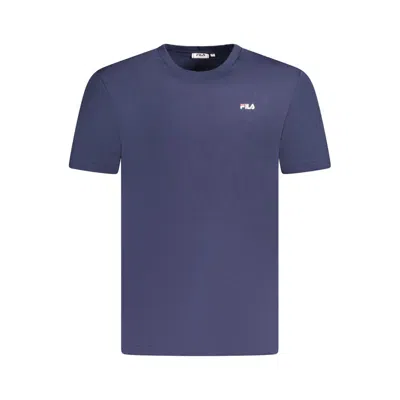 Fila Blue Cotton Men T-shirt