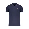 Fila Blue Cotton Polo Shirt