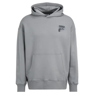 Fila Blue Cotton Sweatshirt In Gray