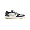 Fila Blue Polyester Athletic Sneakers In Multi
