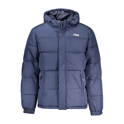 FILA BLUE POLYESTER MEN JACKET