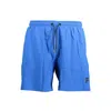 Fila Blue Polyester Swimwear In Blue