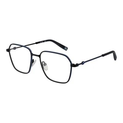 Fila Blue Unisex Glasses Frame In Black
