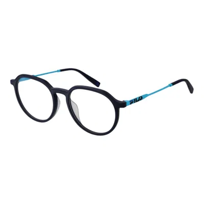 Fila Blue Unisex Optical Frames In Transparent