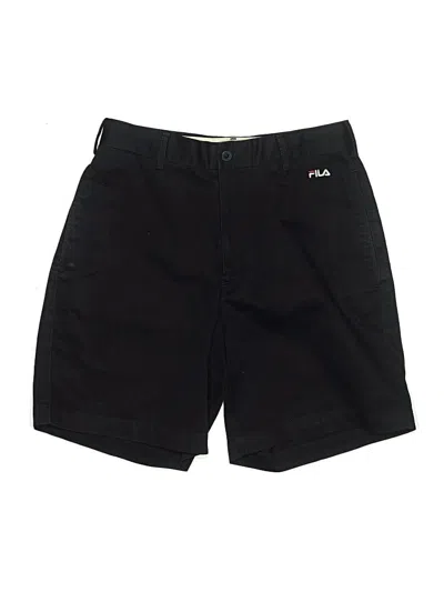Pre-owned Fila Board Shorts In Black