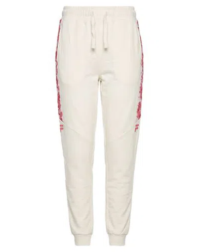 Fila Bottomwear - Pants In Ivory - Black