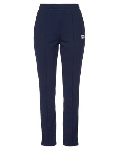 Fila Bottomwear - Pants In Midnight Blue - Camel