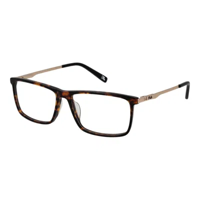 Fila Brown Cellulose Acetate Glasses Men's (frames)