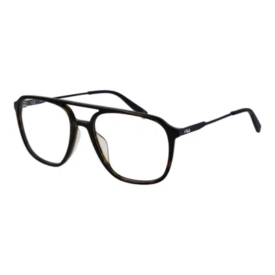 Fila Brown Cellulose Acetate Glasses Men's (frames) In Black
