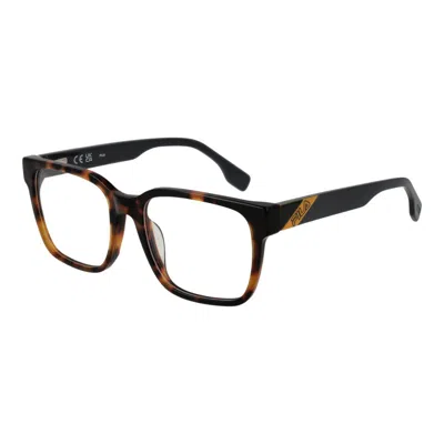 Fila Brown Unisex Optical Frames In Black