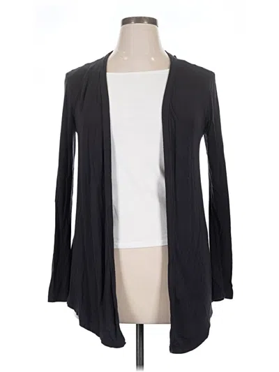 Pre-owned Fila Cardigan Sweater In Black