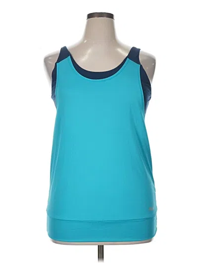 Pre-owned Fila Casual Dress In Teal