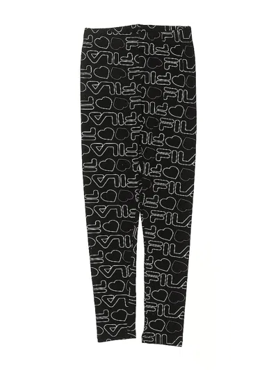 Pre-owned Fila Kids'  Casual Pants In Black