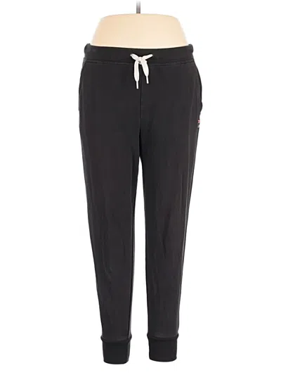 Pre-owned Fila Casual Pants In Black