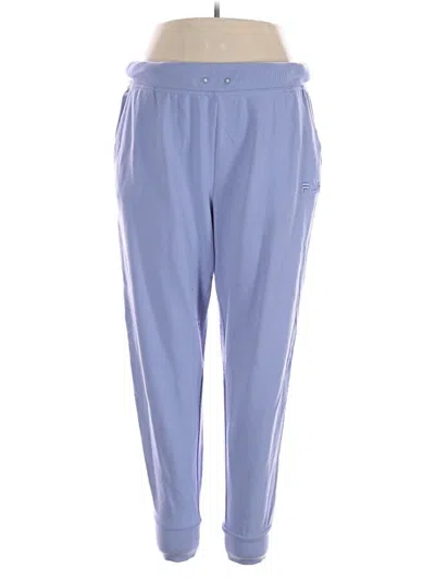 Pre-owned Fila Casual Pants In Blue