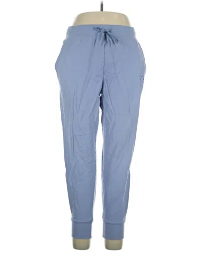 Pre-owned Fila Casual Pants In Blue