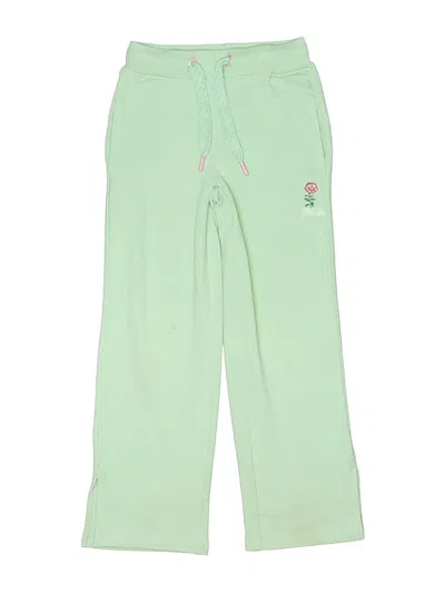 Pre-owned Fila Kids'  Casual Pants In Green