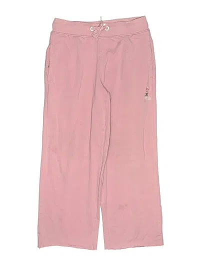 Pre-owned Fila Kids'  Casual Pants In Pink