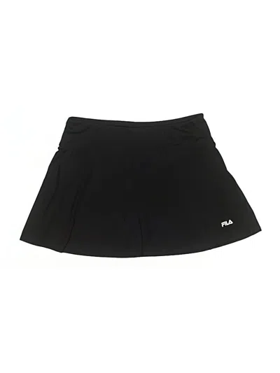 Pre-owned Fila Casual Skirt In Black