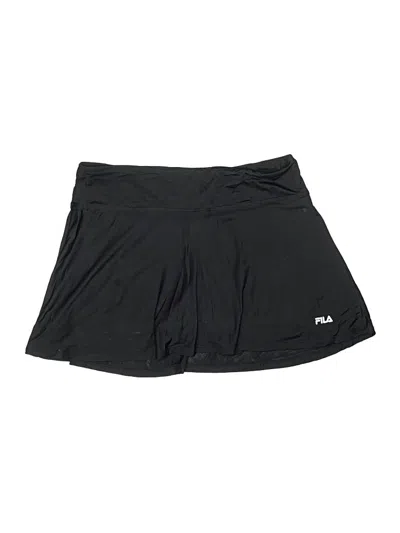 Pre-owned Fila Casual Skirt In Black