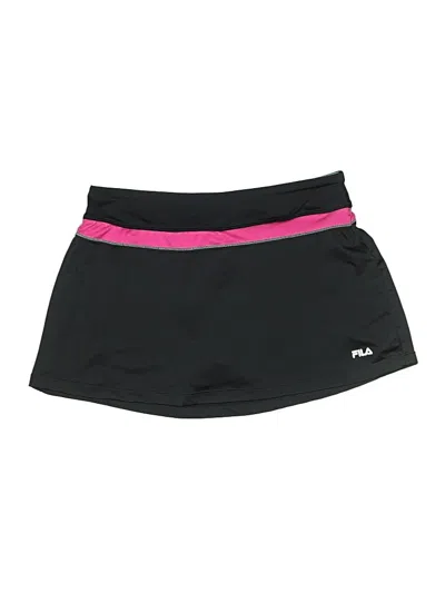 Pre-owned Fila Casual Skirt In Black