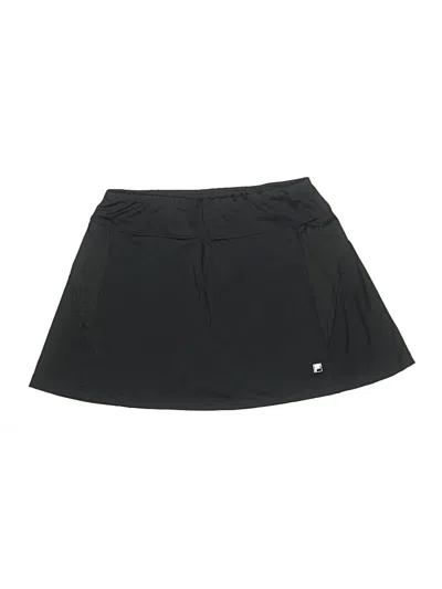 Pre-owned Fila Casual Skirt In Black